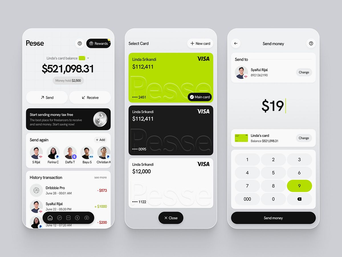 FinTech Mobile App screenshot 1